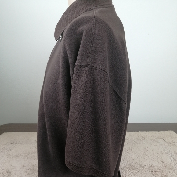 ST John Bay Heritage Pique Brown XL Brown Shirt - Picture 6 of 7